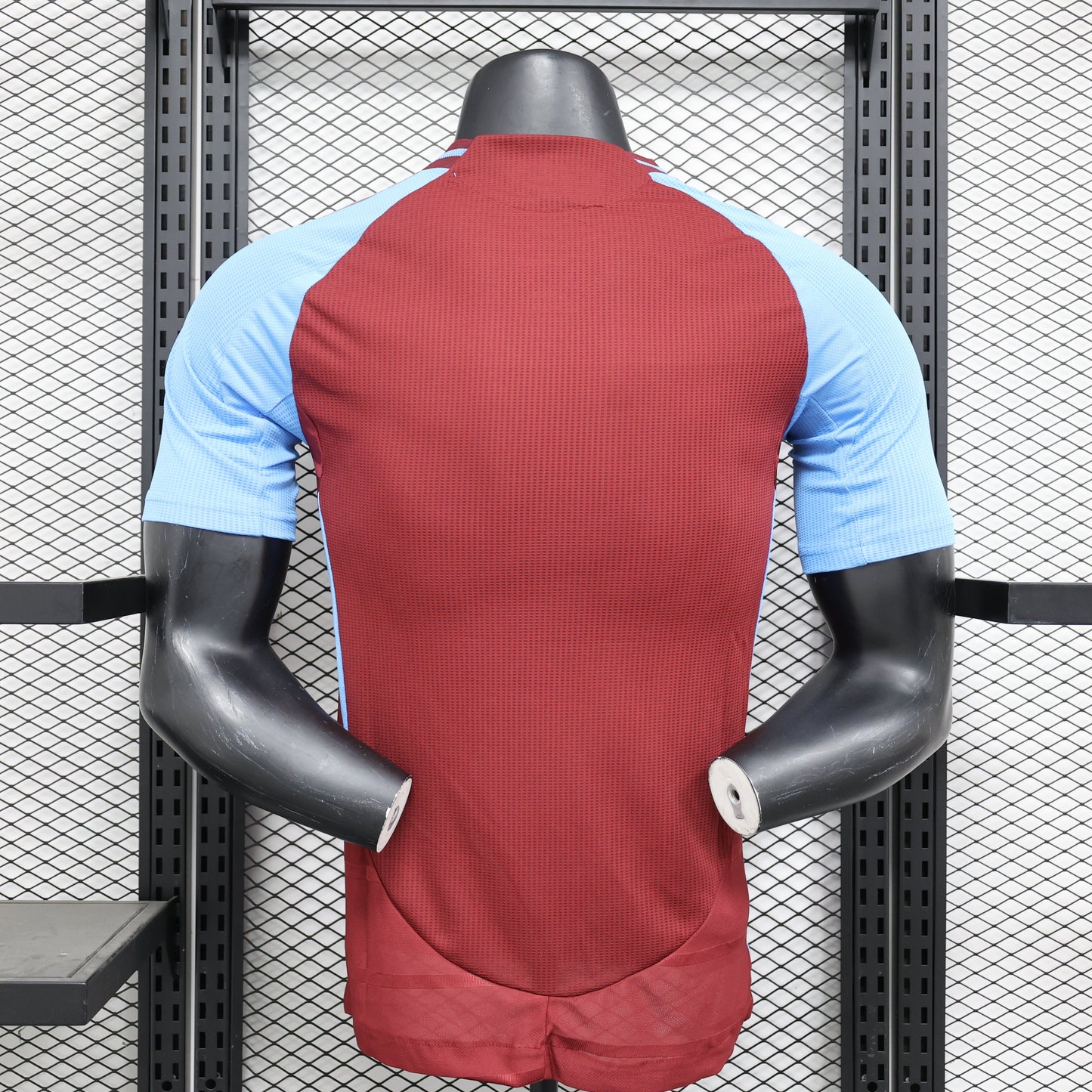 Camisa Aston Villa Home 2024/25 Jogador Adidas Masculino - Grená e Azul