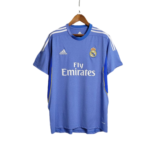 Camisa Retrô Real Madrid Adidas 2013/14 Masculino Azul