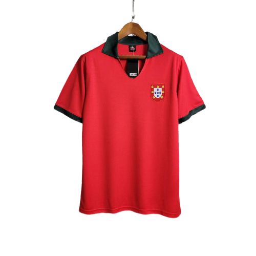 Camisa Portugal Home NIke 1972 Retrô- Vermelha