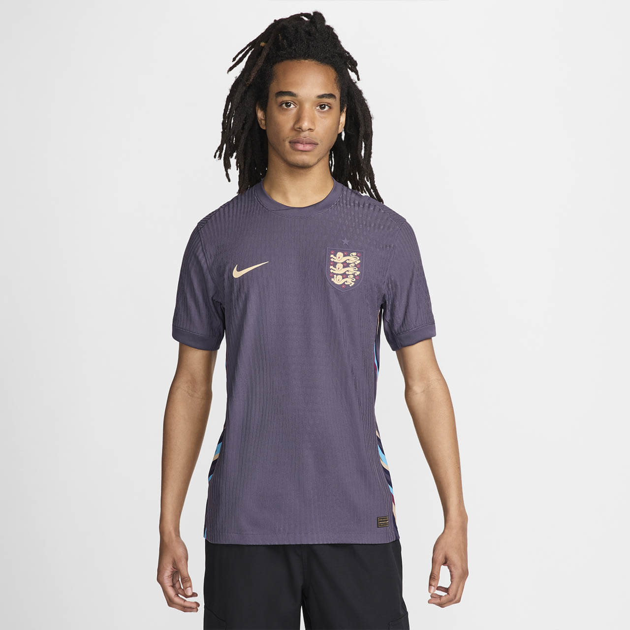 Camisa Inglaterra Away 24/25 s/n° Torcedor Nike Masculino - Preta