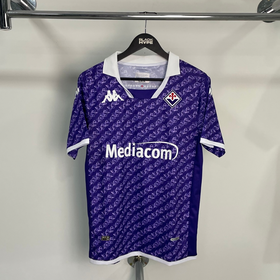 Camisa Fiorentina Home 23/24 s/n° Torcedor Masculino - Roxo