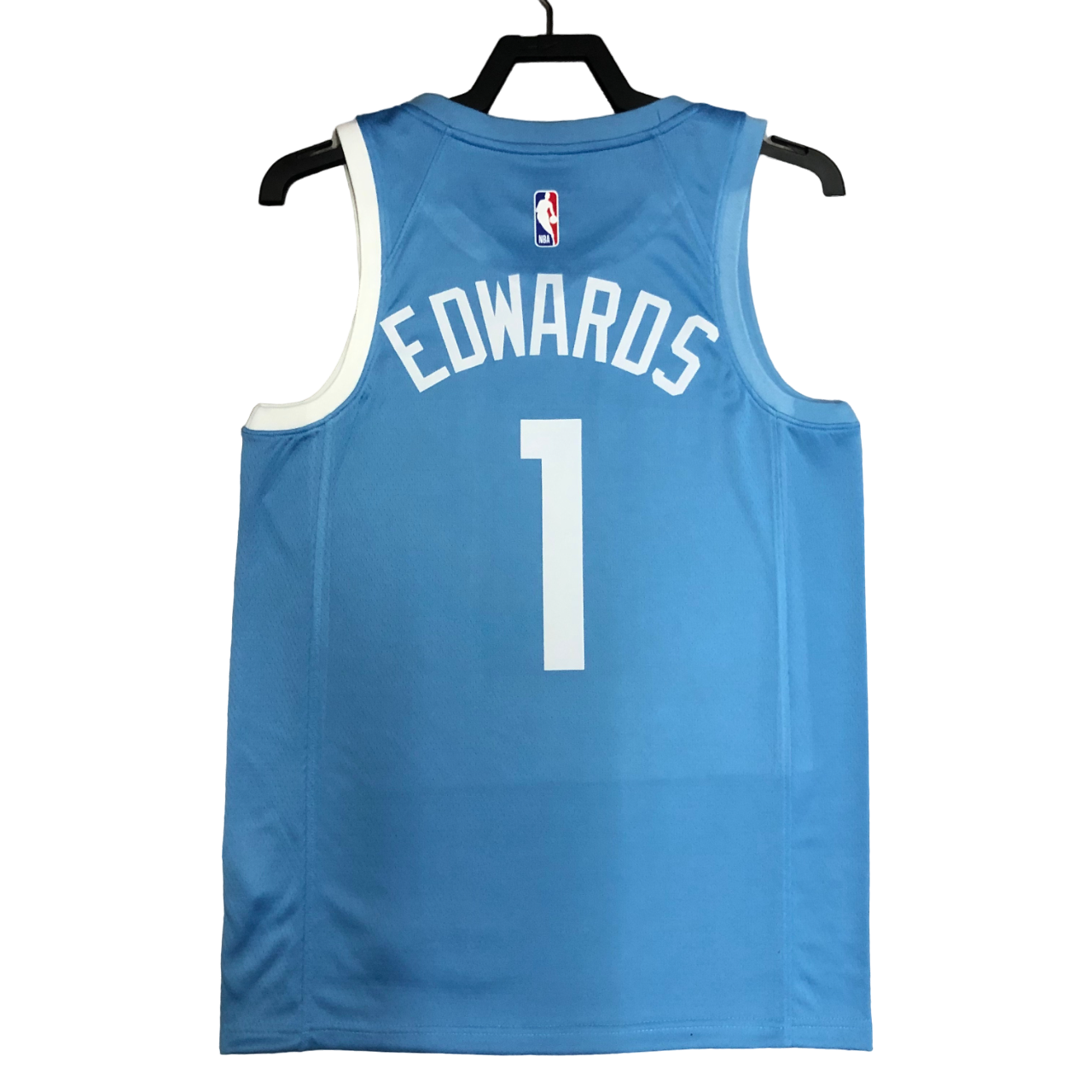Regata NBA Minnesota Timberwolves City Edition Nike Authentic Edwards 1 - Azul