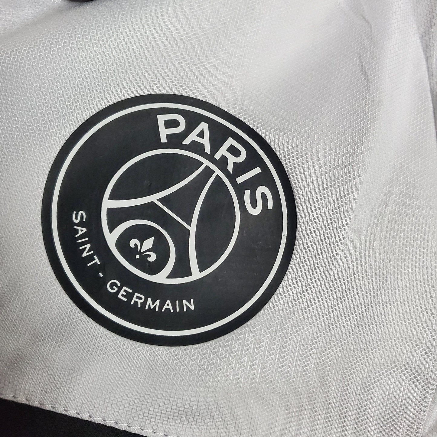 Corta-vento PSG Estilo Clássico - Preto e Branco