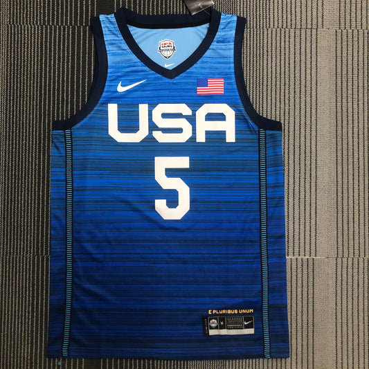 Regata Seleção Americana de Basquete Azul Lavine 5
