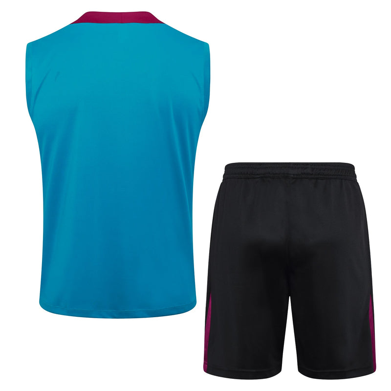Conjunto Regata Paris Saint Germain 2024/25 - Azul Marinho