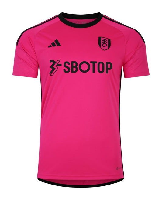 Camisa Fulham Away 23/24 s/n° Torcedor Adidas Masculina - Rosa