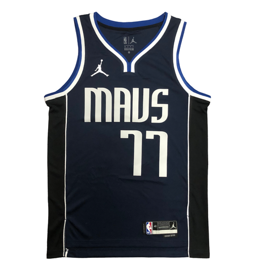 Regata NBA Dallas Mavericks Jordan Authentic Doncic 77 - Azul