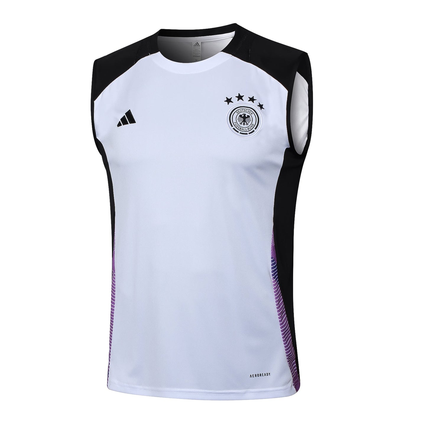 Conjunto Regata Alemanha 2024/25 - Preto e Branco