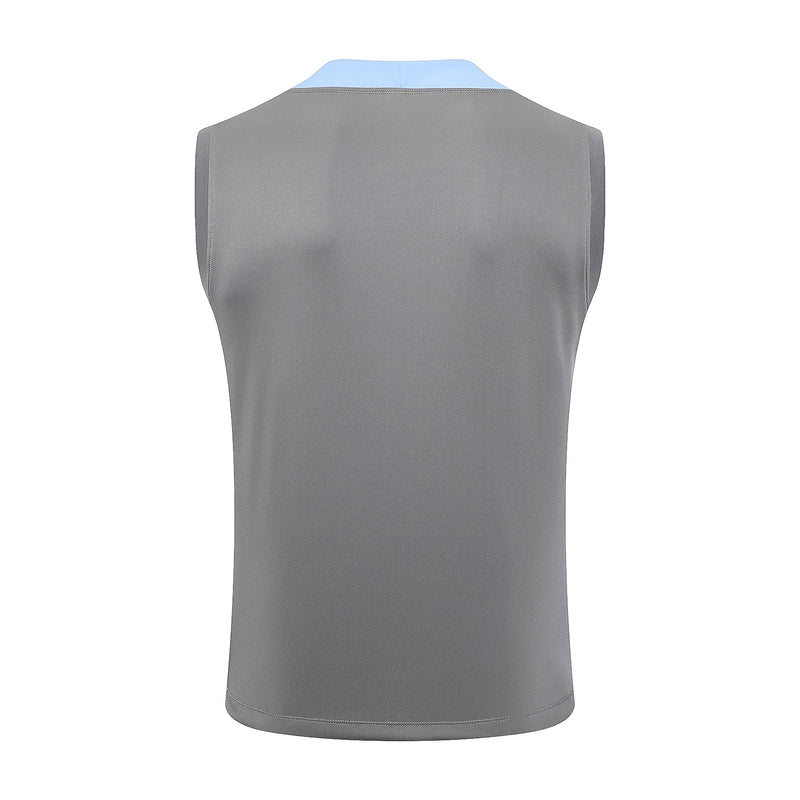 Conjunto Regata Tottenham 2024/25 - Cinza e Preta